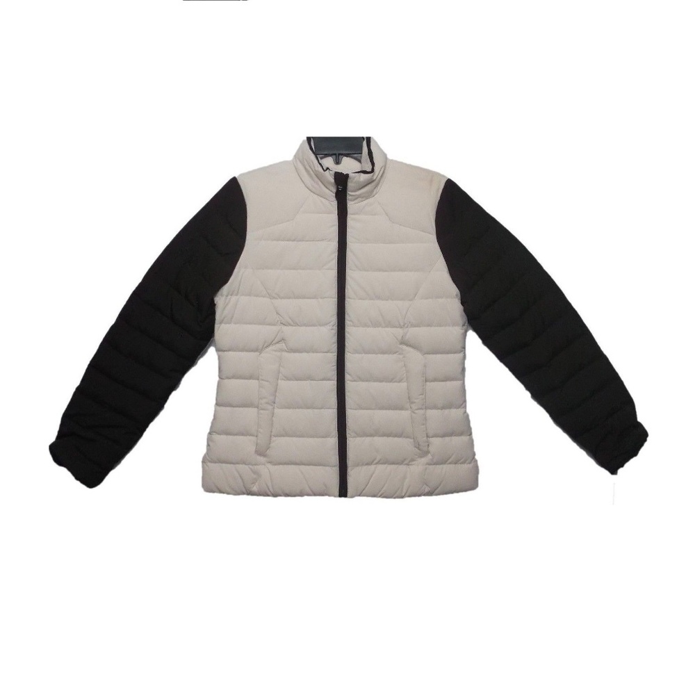 Ralph Lauren Women's Down Cream & Brown Coat